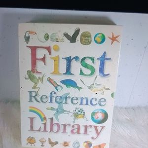 Vintage First Reference Library Set books
